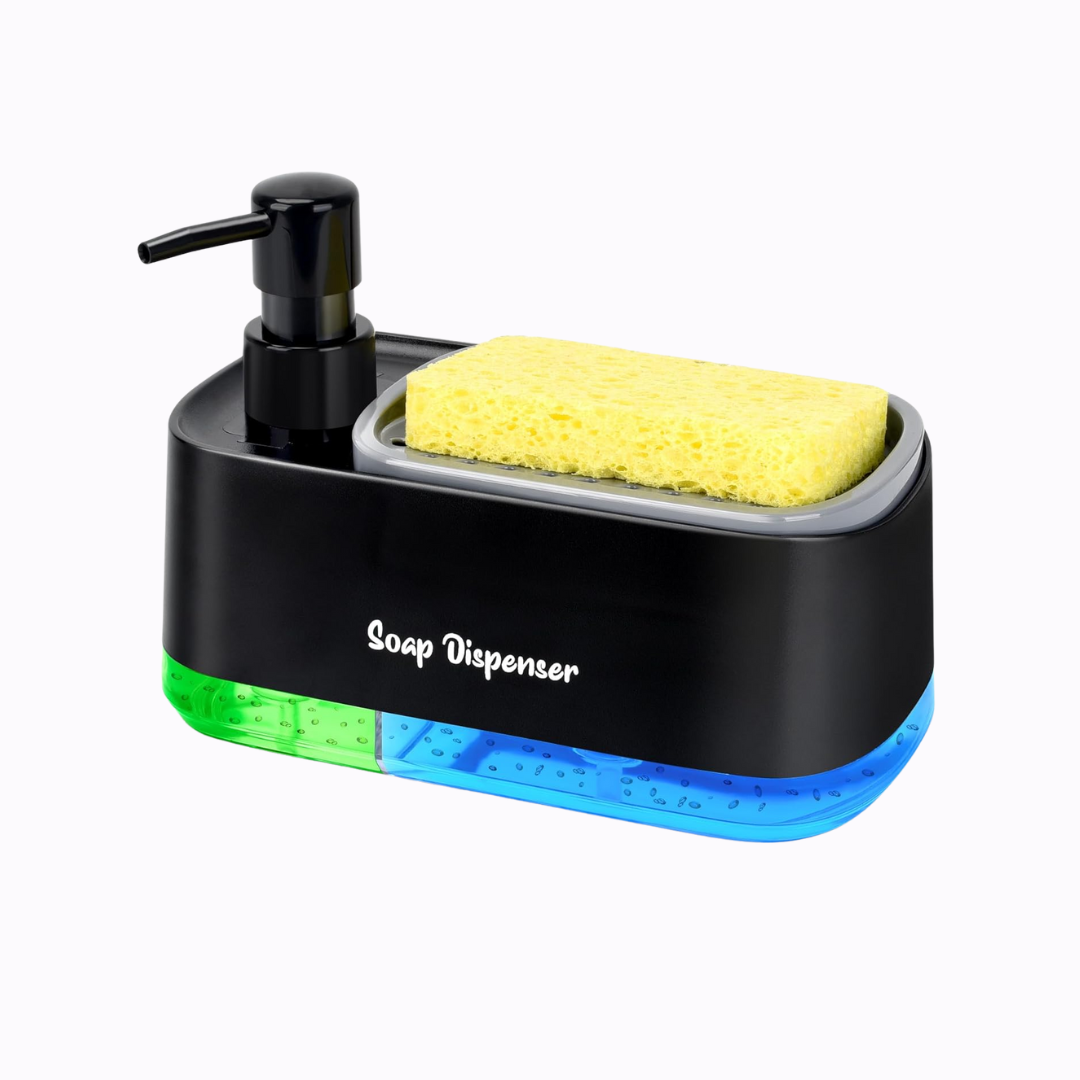 3 in 1 Smart Soap Dispenser - Automatic liquid dispenser for kitchen sink