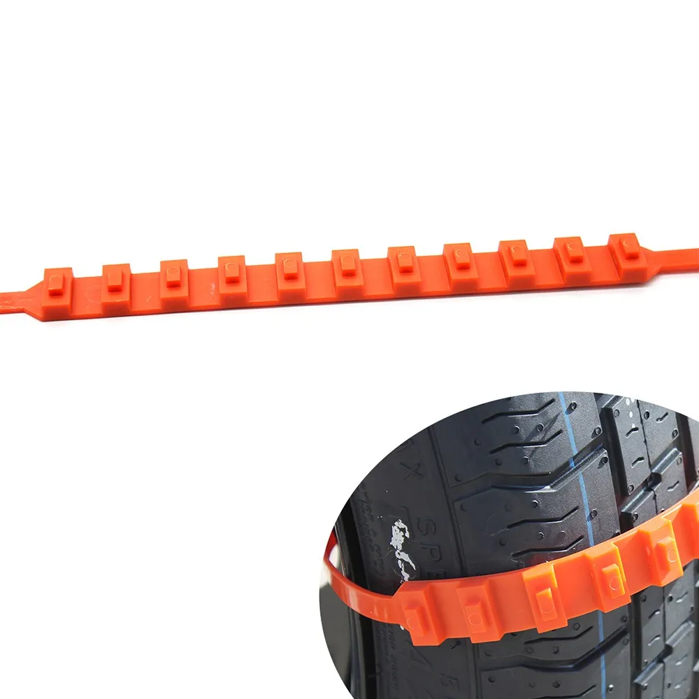 10 Pieces Car Tire Anti-Slip  For Snow Ice Mud