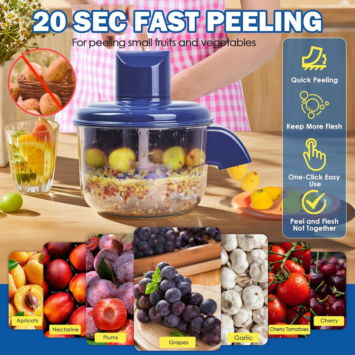 Electric Fruit Peeling Machine