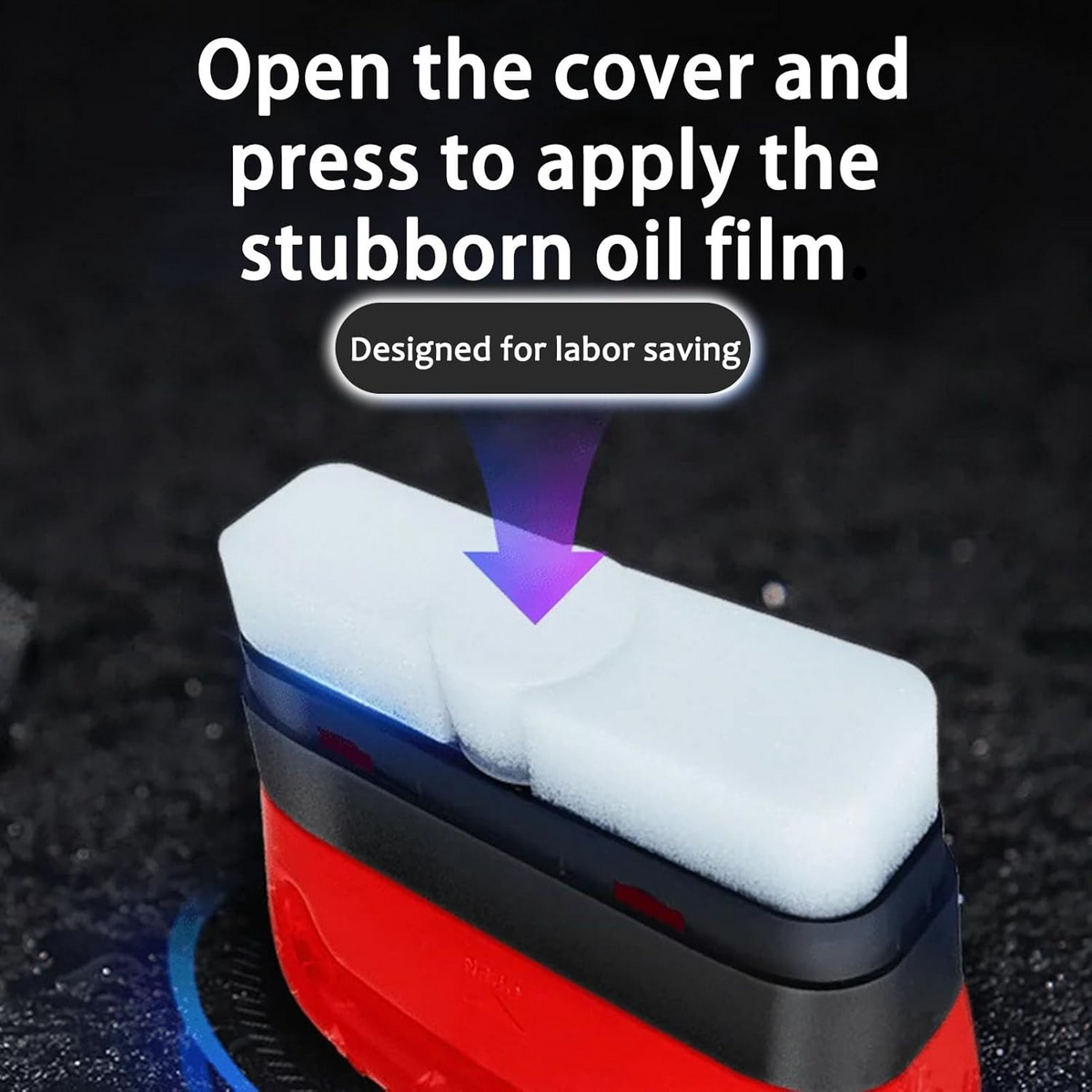 Automotive Window Oil Film Cleaning Brush – Clear Vision Wiper