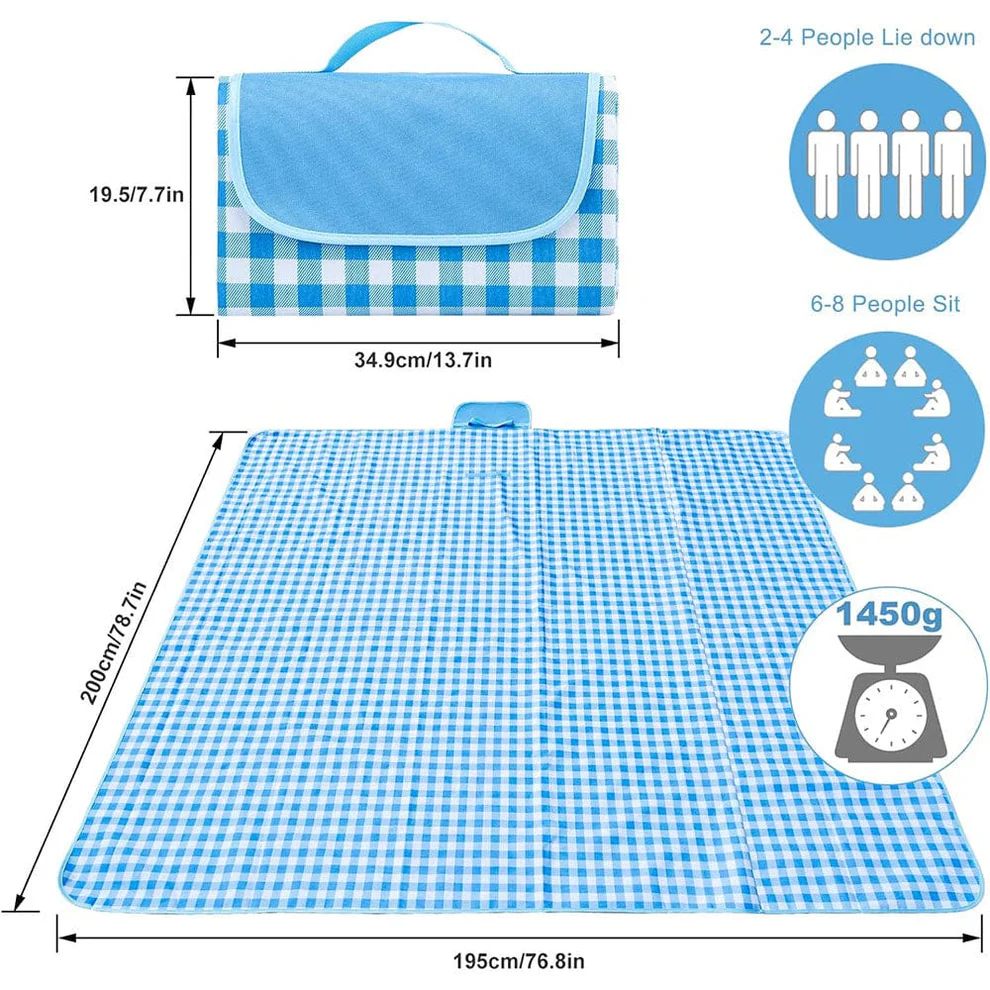 Outdoor Waterproof Picnic Blanket