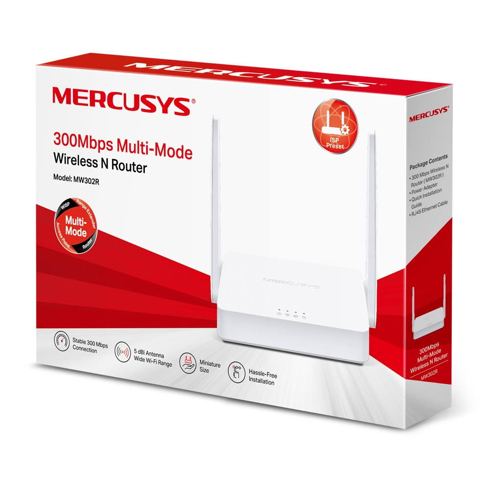Mercusys N300 Wireless WiFi Router | MW302R
