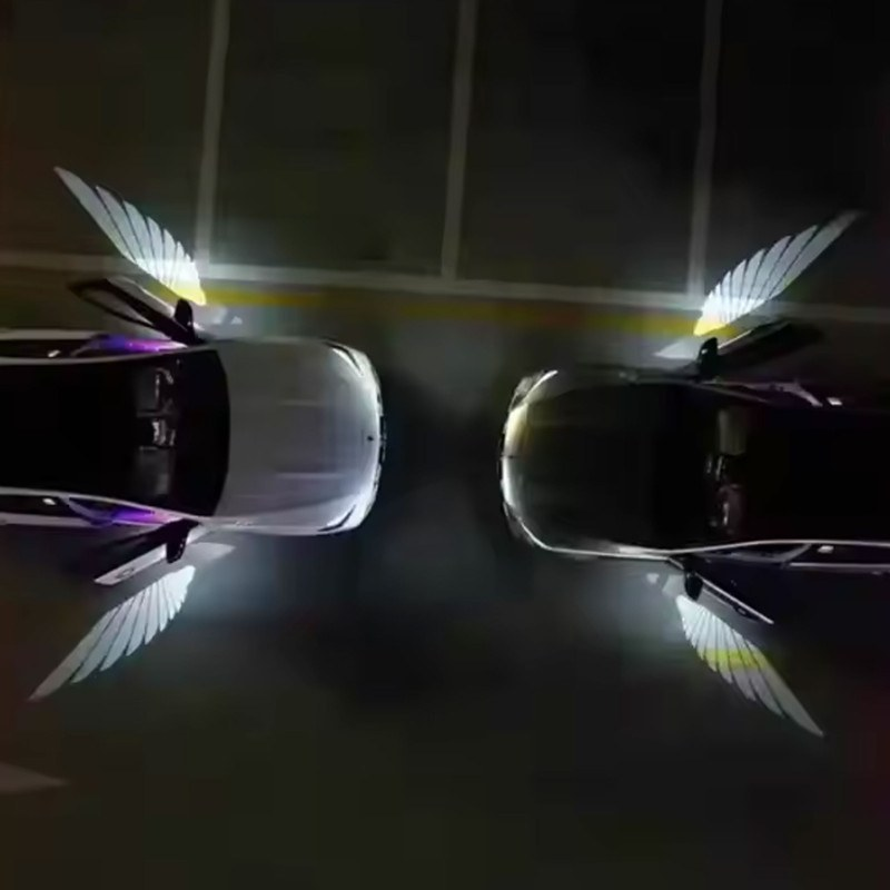 Car Angel Wing Laser Projector Light